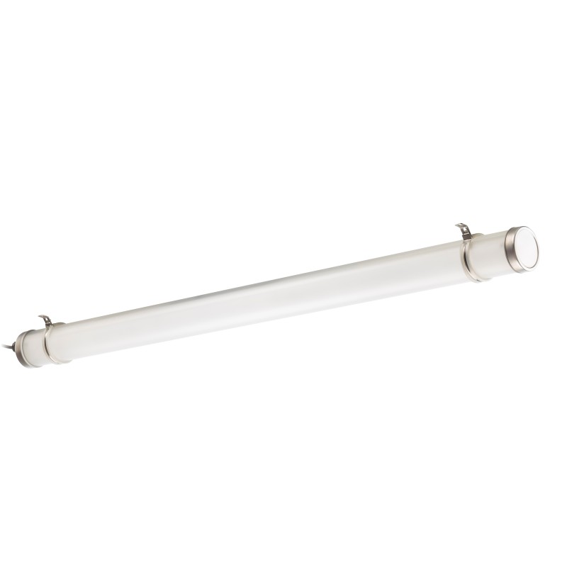 extremly dense Round tube luminaire TUBIS AQUA 1530mm 1x35W