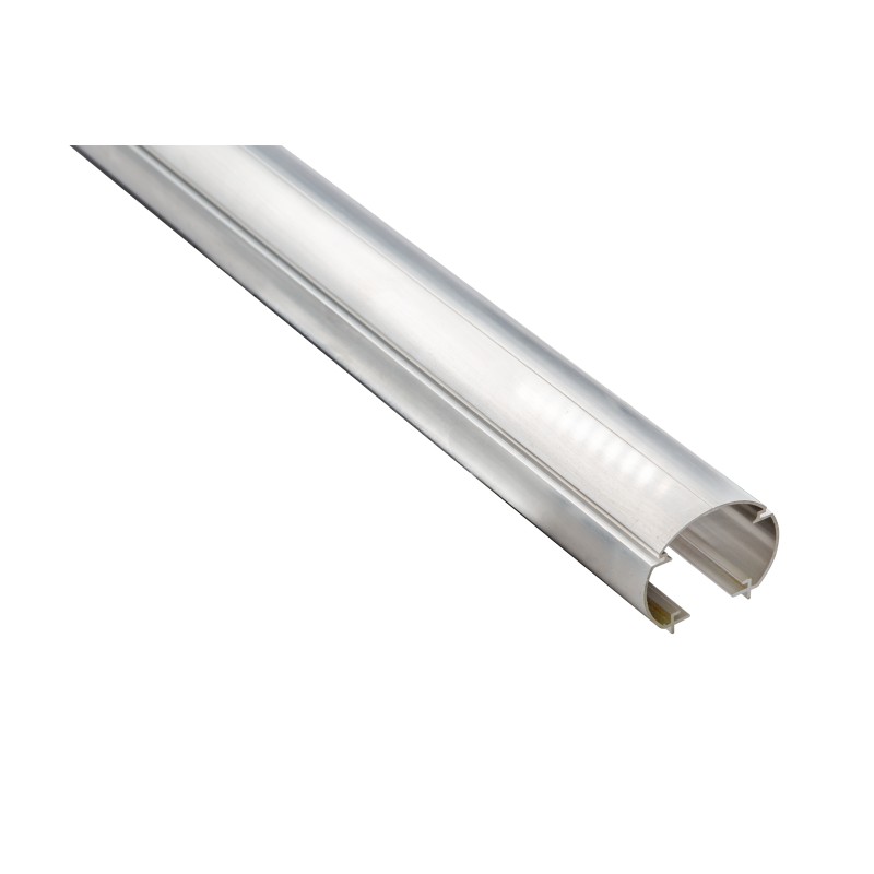 0601503 LTAG lichtlijst-lichtrailsysteem 3000mm (afgerond aluminium, naturel)