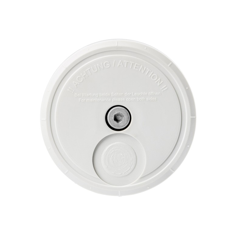 Durable Round tube luminaire TUBIS LED INDUSTRY 1270mm 1x51W